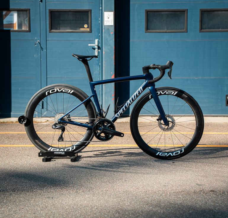 Used Specialized Tarmac SL8 Expert - Shimano Ultegra Di2 2025 2025 Road & Gravel, Blue — image 1 of 13