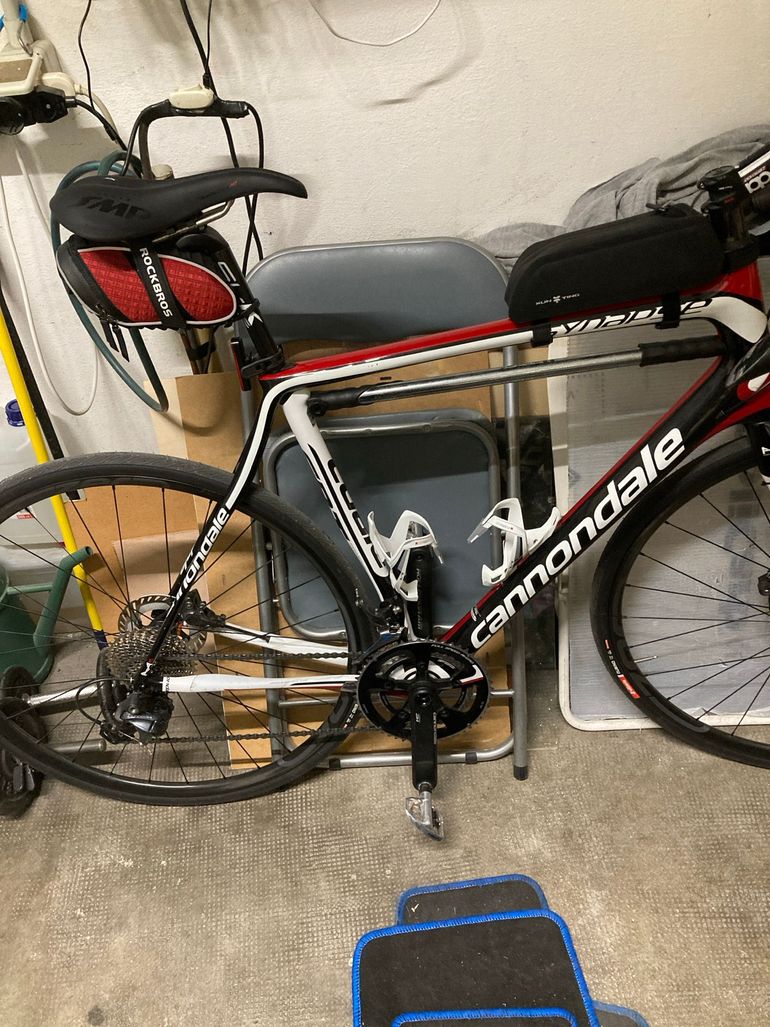 Used Cannondale Synapse Shimano Ultegra 2018 Road & Gravel, Red — image 2 of 4