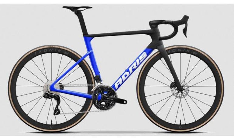 Used Adris Adris Custom Shimano 105 Di2 2025 Road & Gravel, Blue — image 2 of 4