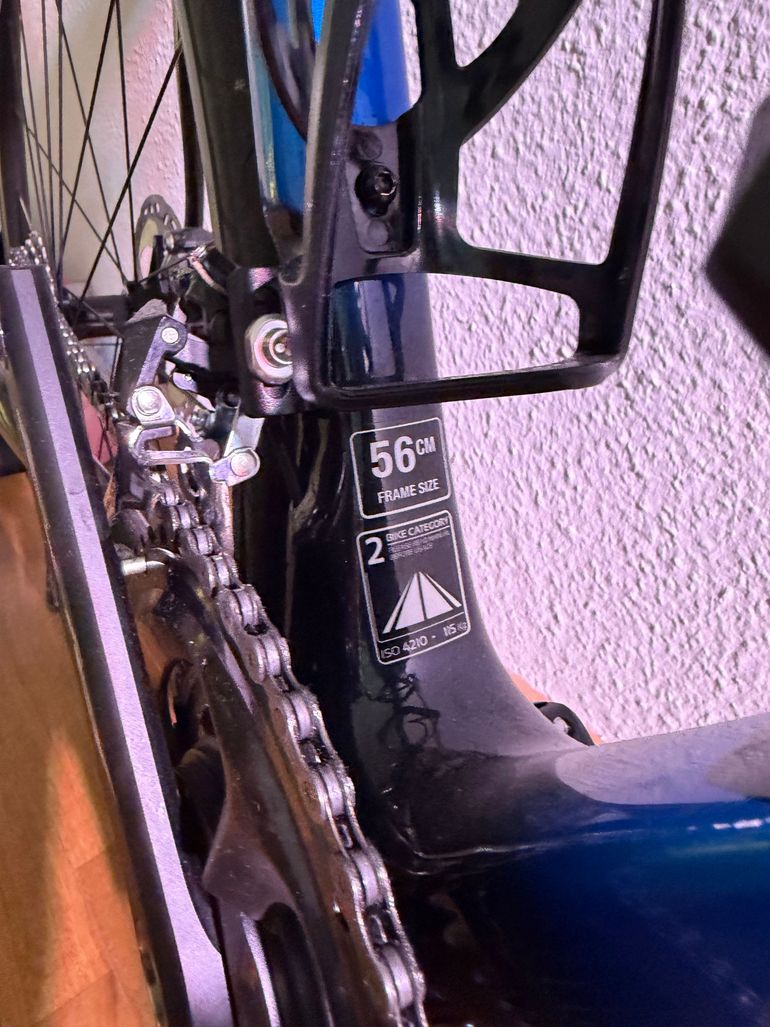 Used Stevens Izoard Pro Disc 2022 2022 Road & Gravel, Blue — image 3 of 5