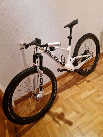 Used Scott Spark Sram Eagle Transmission XX SL 2026 Mountainbike, White — image 2 of 8
