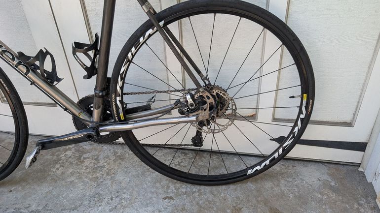 Used Seven Cycles Seven Cycles Custom Shimano Ultegra Di2 2015 Road & Gravel, Light Gray — image 7 of 8