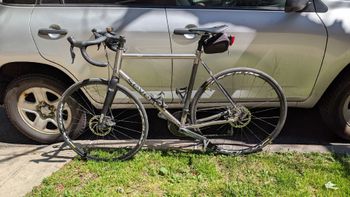 Used Seven Cycles Seven Cycles Custom Shimano Ultegra Di2 2015 Road & Gravel, Light Gray — image 3 of 8