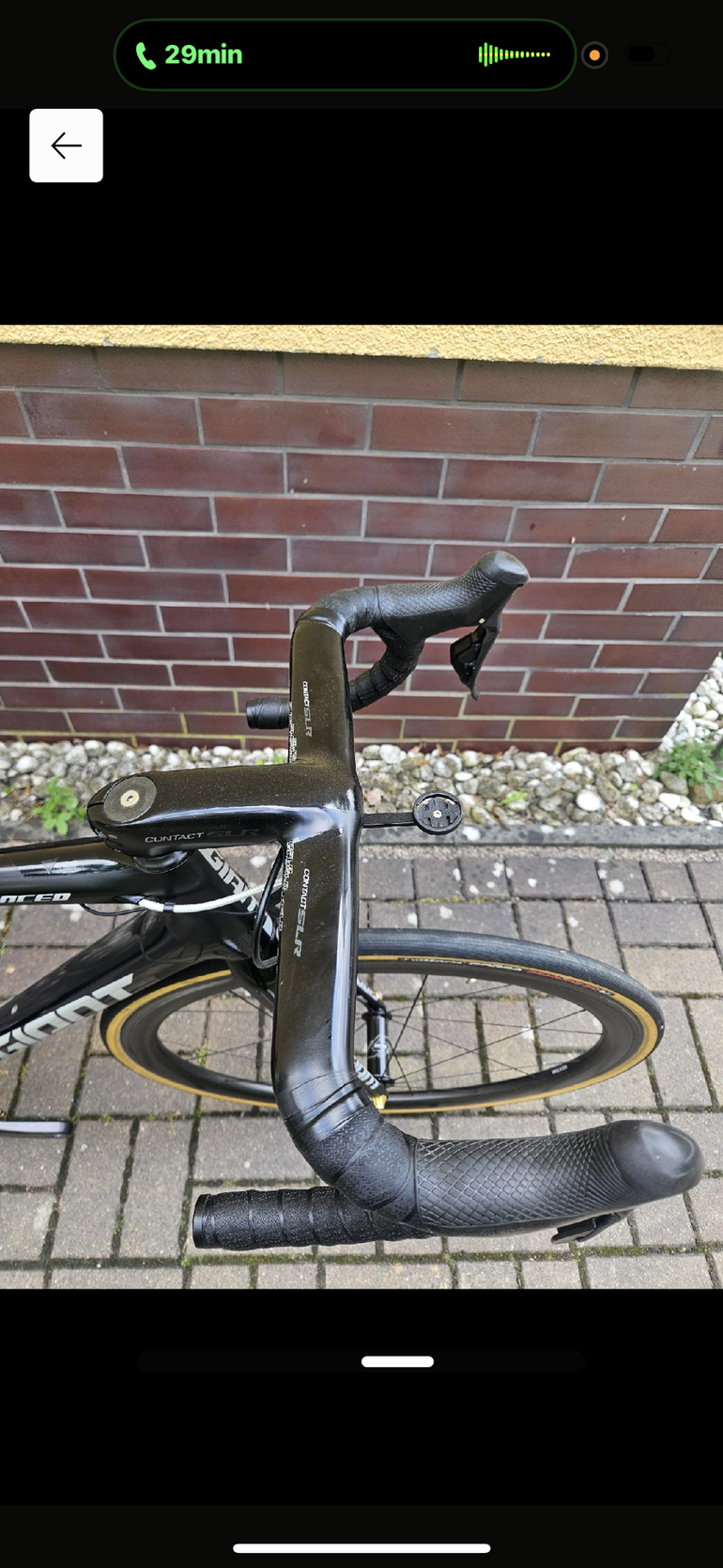 Used Giant TCR Advanced Pro 1 2020 2020 Road & Gravel, Black — image 2 of 4