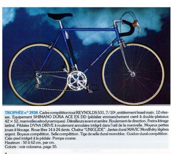 Used Gitane Gitane Custom Shimano Dura Ace 1980 Road & Gravel, Blue — image 9 of 9