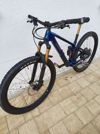 Used CUBE STEREO ONE22 HPC EX 2024 2024 Mountainbike, Blue, 29 — image 4 of 5