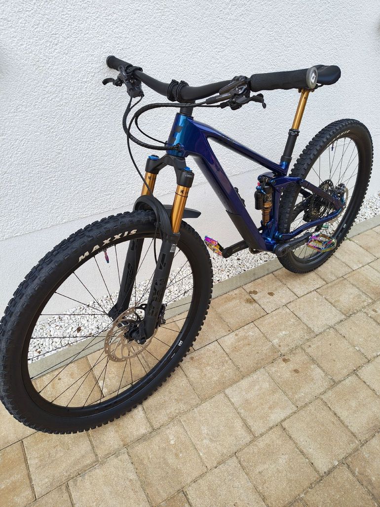 Used CUBE STEREO ONE22 HPC EX 2024 2024 Mountainbike, Blue, 29 — image 4 of 5