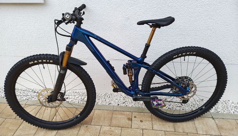 Used CUBE STEREO ONE22 HPC EX 2024 2024 Mountainbike, Blue, 29 — image 2 of 5