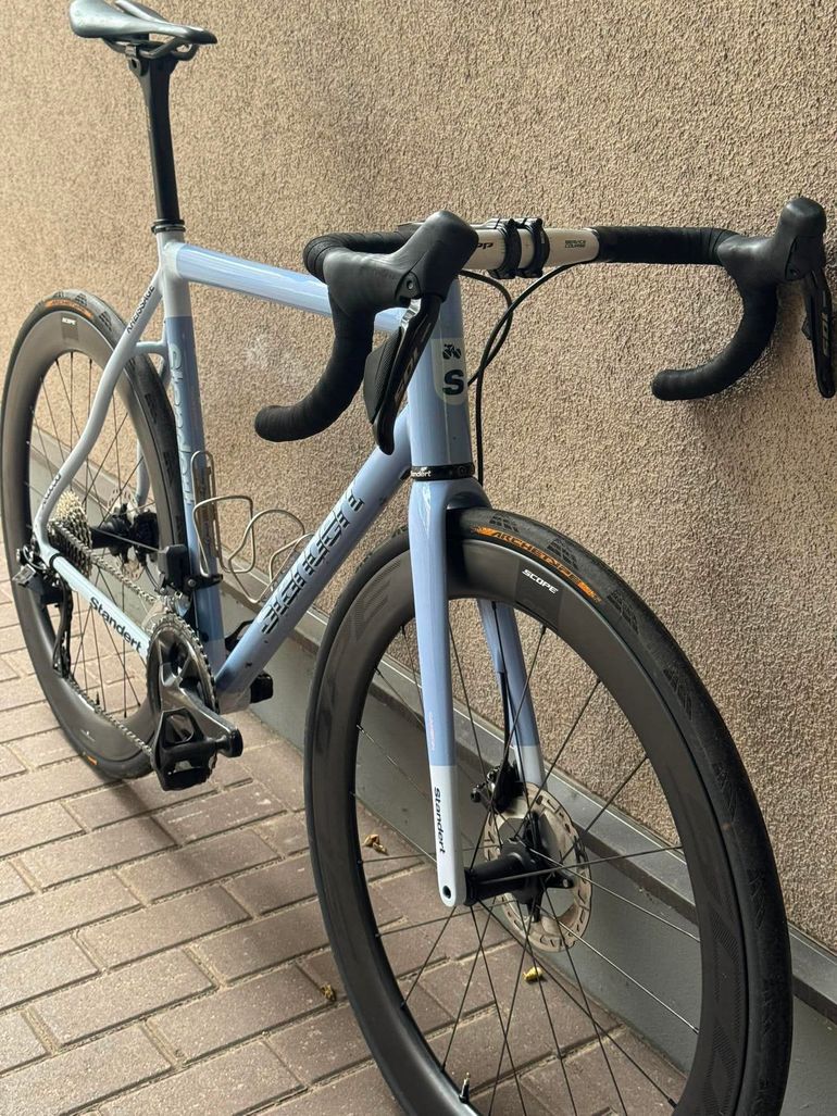 Used Standert Kreissäge DISC Sky Dive Blue Shimano 105 7150 12speed Di2 Groupset 2024 2024 Road & Gravel, Blue — image 2 of 6