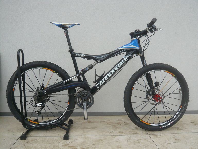 Used Cannondale Rush Carbon Fully 26" 2008 Mountainbike, Blue — image 1 of 10