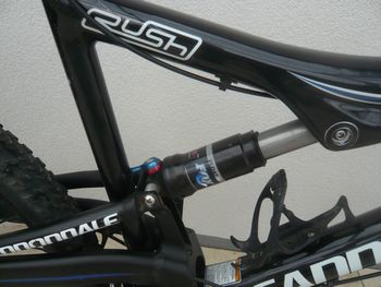 Used Cannondale Rush Carbon Fully 26" 2008 Mountainbike, Blue — image 5 of 10