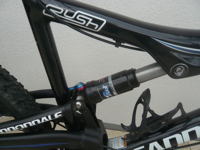 Used Cannondale Rush Carbon Fully 26" 2008 Mountainbike, Blue — image 5 of 10