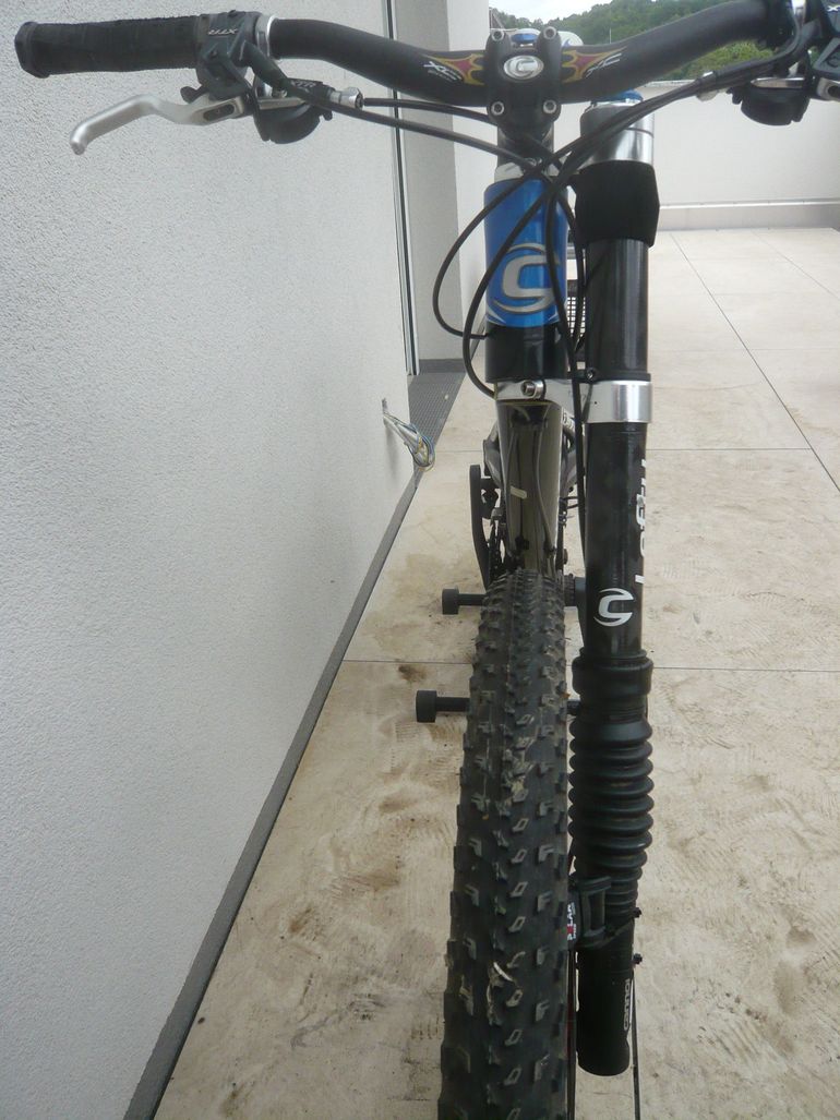 Used Cannondale Rush Carbon Fully 26" 2008 Mountainbike, Blue — image 3 of 10