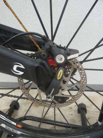Used Cannondale Rush Carbon Fully 26" 2008 Mountainbike, Blue — image 9 of 10