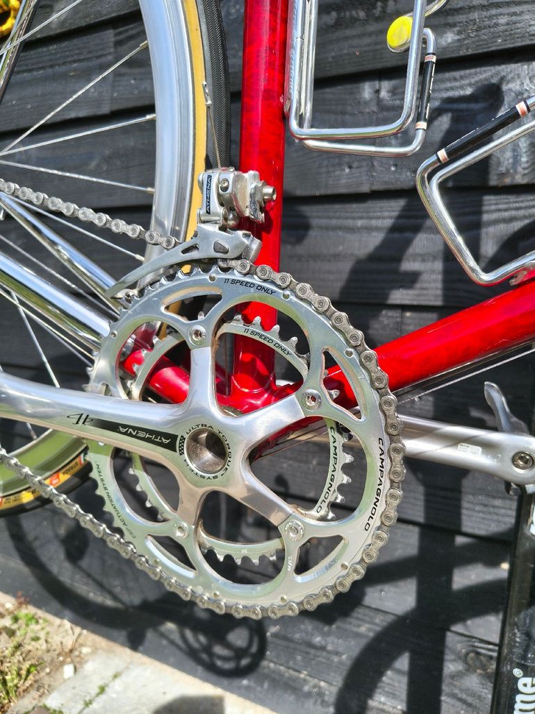 Used Zullo Zullo Custom Campagnolo Athena 1992 Road & Gravel, Red — image 12 of 14