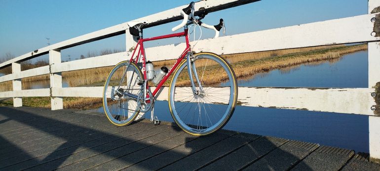 Used Zullo Zullo Custom Campagnolo Athena 1992 Road & Gravel, Red — image 2 of 14