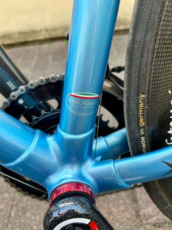 Used Colnago Extreme Power Special (EPS) Lightweight Standard SRM-Powermeter 2009 Road & Gravel, Blue — image 18 of 21