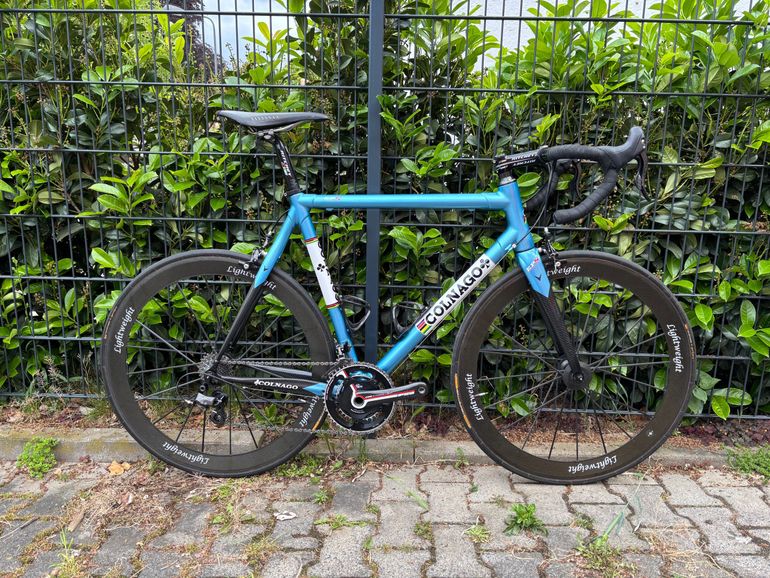 Used Colnago Extreme Power Special (EPS) Lightweight Standard SRM-Powermeter 2009 Road & Gravel, Blue — image 1 of 13