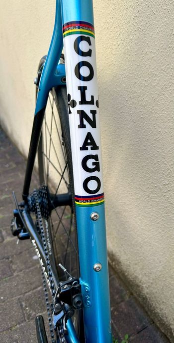 Used Colnago Extreme Power Special (EPS) Lightweight Standard SRM-Powermeter 2009 Road & Gravel, Blue — image 15 of 21