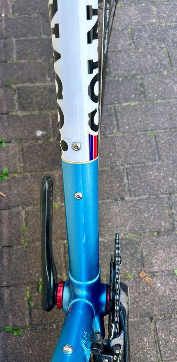 Used Colnago Extreme Power Special (EPS) Lightweight Standard SRM-Powermeter 2009 Road & Gravel, Blue — image 14 of 21