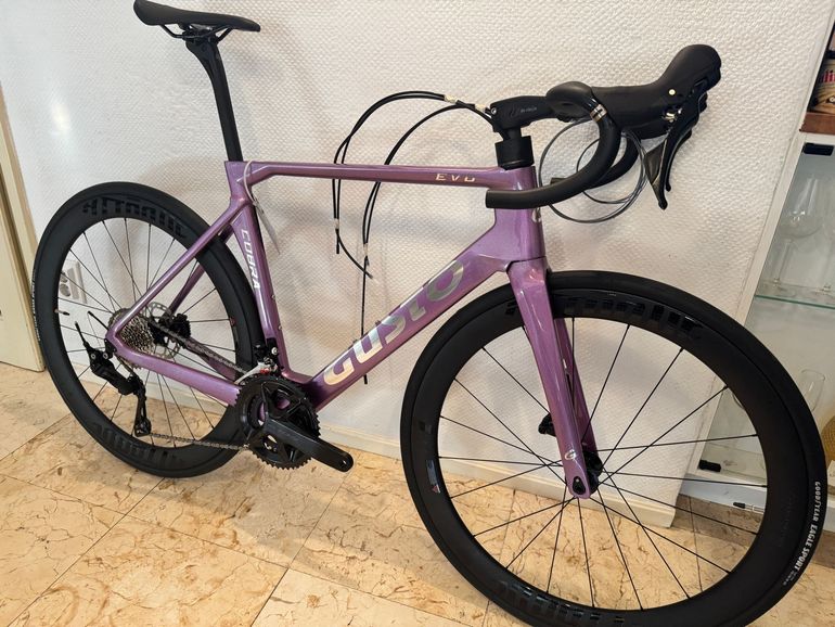 Used Gusto Gusto Custom Shimano 105 2025 Road & Gravel, Purple — image 1 of 12