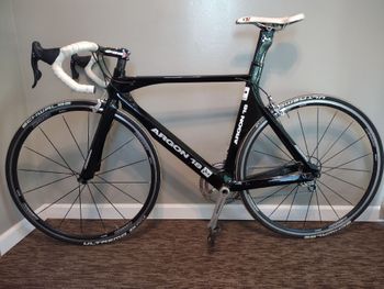 Used Ambrosio Ambrosio Custom Campagnolo Centaur 2010 Road & Gravel, Black — image 2 of 18