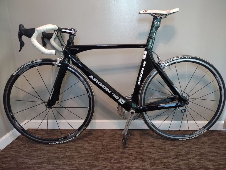 Used Ambrosio Ambrosio Custom Campagnolo Centaur 2010 Road & Gravel, Black — image 2 of 18