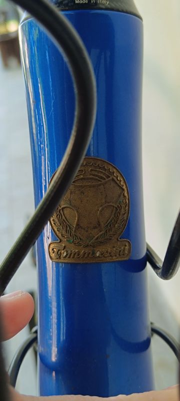 Used Tommasini Custom Campagnolo Record 2004 Road & Gravel, Blue — image 9 of 19