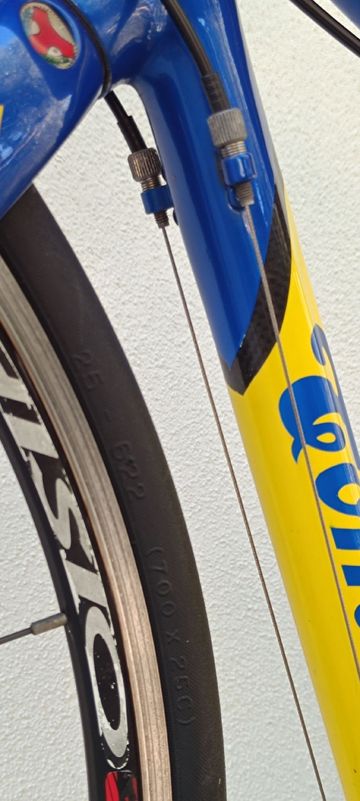 Used Tommasini Custom Campagnolo Record 2004 Road & Gravel, Blue — image 12 of 19