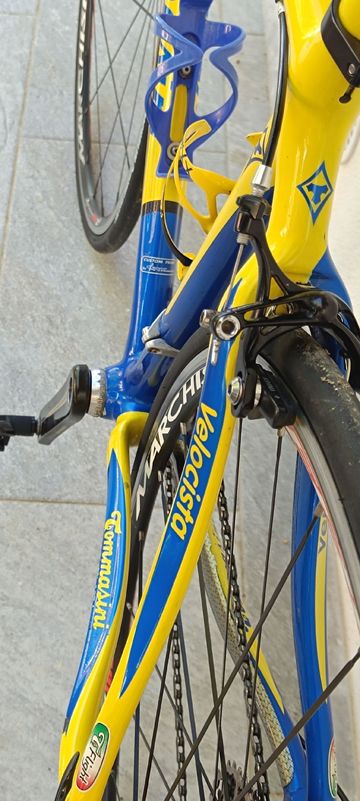 Used Tommasini Custom Campagnolo Record 2004 Road & Gravel, Blue — image 15 of 19