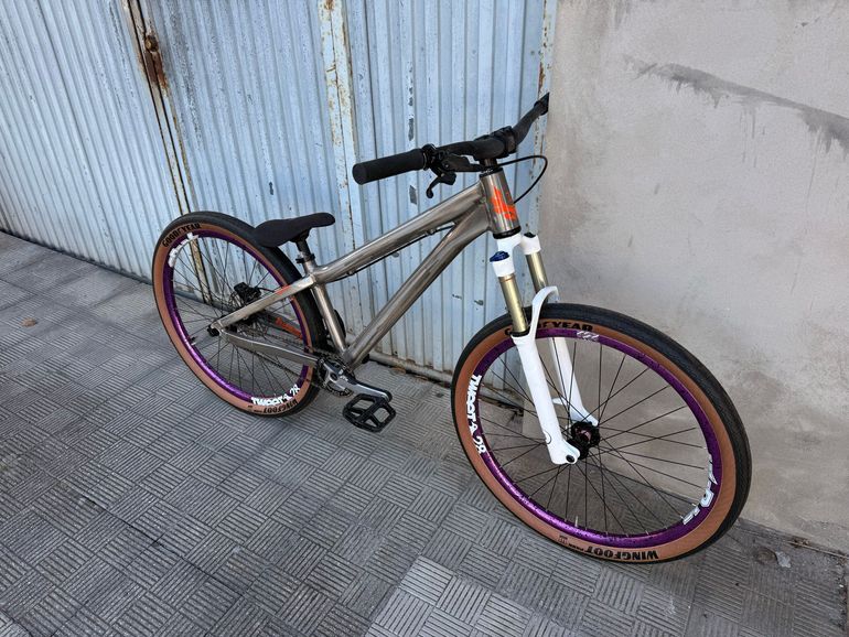 Used Banshee AMP Frame 2023 2023 Mountainbike, Light Gray — image 3 of 4