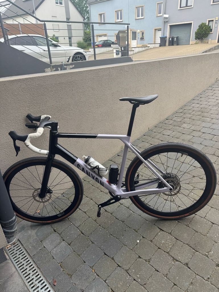 Used Canyon Grail CF SL 7 AXS 2025 2025 Road & Gravel, Purple — image 1 of 7