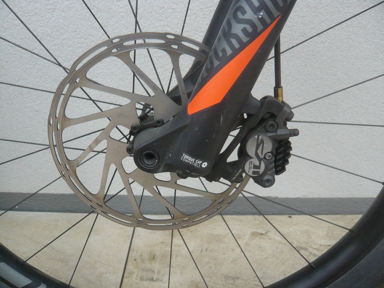 Used Specialized Men's Turbo Levo FSR Expert Carbon 6Fattie/29 2018 2018 Mountainbike, Orange, 29 — image 3 of 11