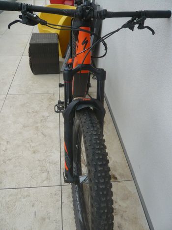 Used Specialized Men's Turbo Levo FSR Expert Carbon 6Fattie/29 2018 2018 Mountainbike, Orange, 29 — image 11 of 11