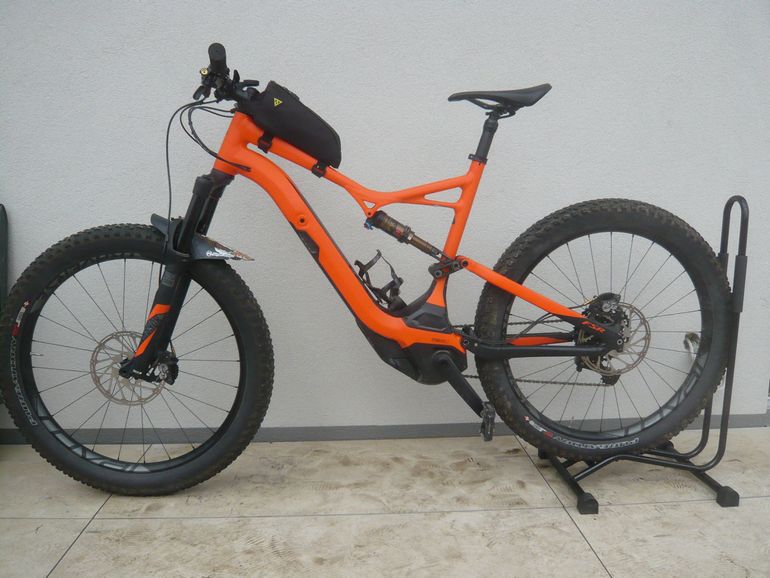 Used Specialized Men's Turbo Levo FSR Expert Carbon 6Fattie/29 2018 2018 Mountainbike, Orange, 29 — image 2 of 11
