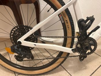 Used ROCKRIDER ROCKRIDER Custom SRAM GX Eagle AXS 2023 Mountainbike, White — image 3 of 4