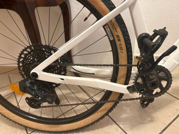 Used ROCKRIDER Custom SRAM GX Eagle AXS 2023 Mountainbike, White — image 3 of 5