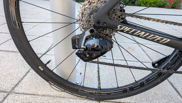 Used Specialized Tarmac SL7 Comp - Rival eTap AXS 2023 2023 Road & Gravel, Blue — image 5 of 11