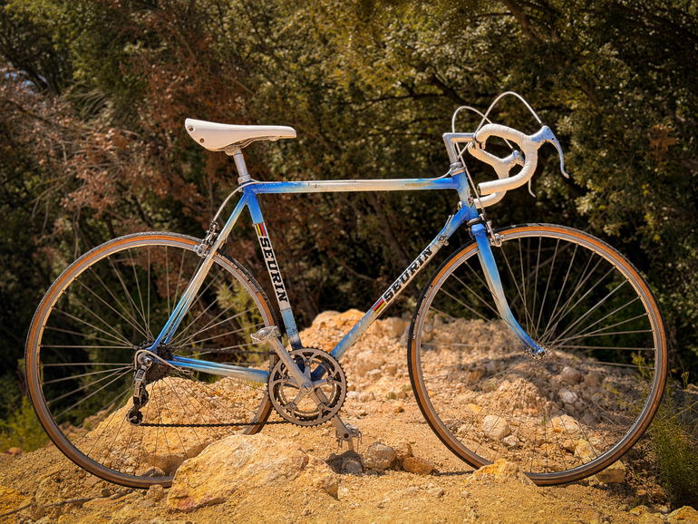 Used Peugeot Peugeot Custom Simplex Vintage 1983 Road & Gravel, Blau — image 5 of 6