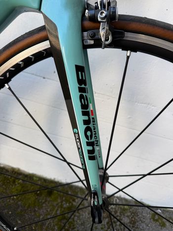 Used Bianchi Oltre XR.2 Frameset 2017 2017 Road & Gravel, Blue — image 7 of 9