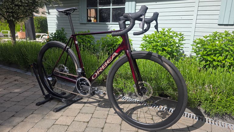 Used Orbea ORCA M21eTEAM PWR 2024 2024 Road & Gravel, Red — image 1 of 17