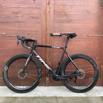 Used Time Alpe D'Huez 2023 Disc Frameset 2023 Road & Gravel, Black — image 4 of 7