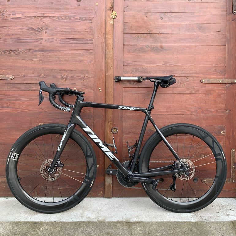 Used Time Alpe D'Huez 2023 Disc Frameset 2023 Road & Gravel, Black — image 4 of 7
