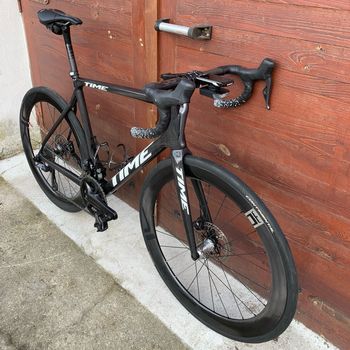 Used Time Alpe D'Huez 2023 Disc Frameset 2023 Road & Gravel, Black — image 3 of 7