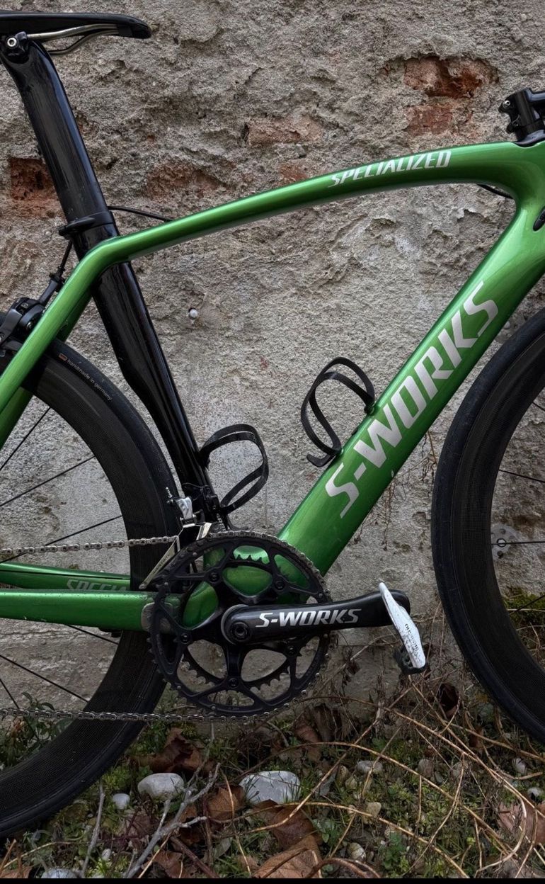 Used Specialized Tarmac SRAM Red 2015 Road & Gravel, Grün — image 3 of 6