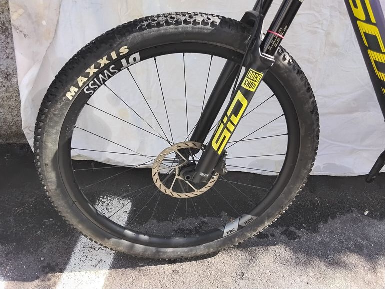 Used Scott Spark RC World Cup TR 2024 2024 Mountainbike, Green — image 3 of 11
