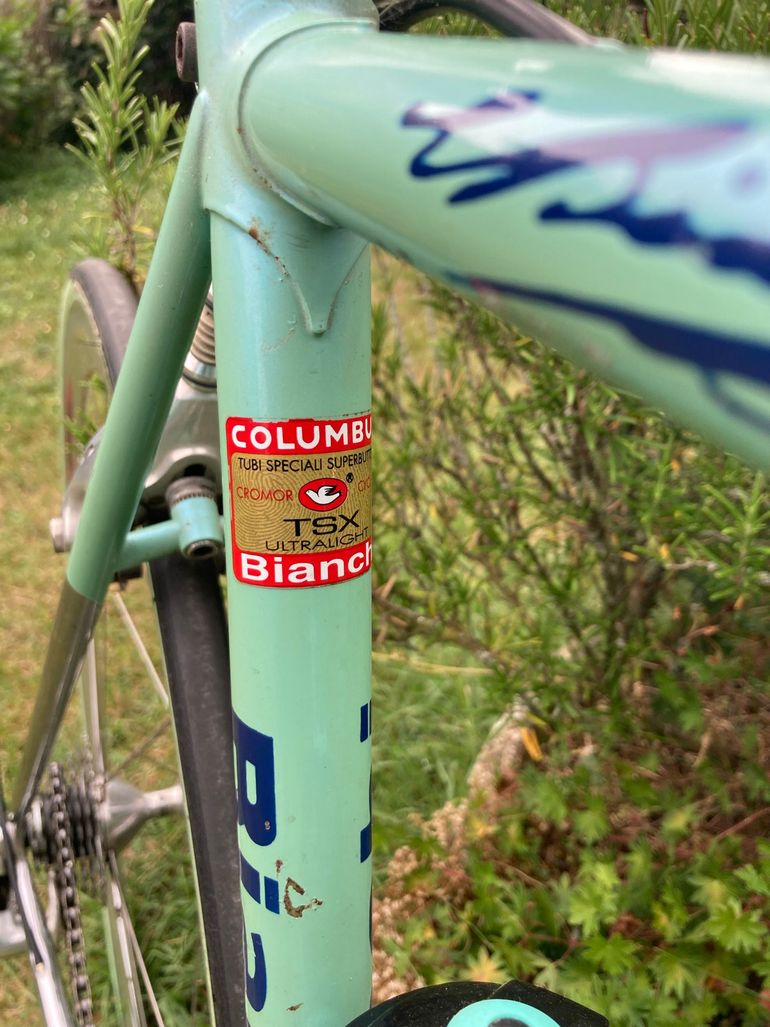 Used Bianchi Bianchi Custom Campagnolo Record 1992 Road & Gravel, Green — image 3 of 10