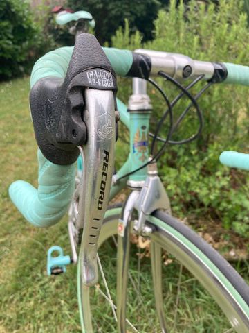 Used Bianchi Custom Campagnolo Record 1992 Road & Gravel, Green — image 4 of 10