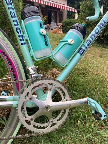 Used Bianchi Custom Campagnolo Record 1992 Road & Gravel, Green — image 10 of 10