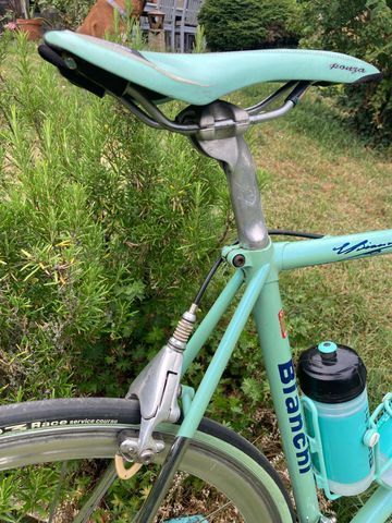Used Bianchi Custom Campagnolo Record 1992 Road & Gravel, Green — image 2 of 10
